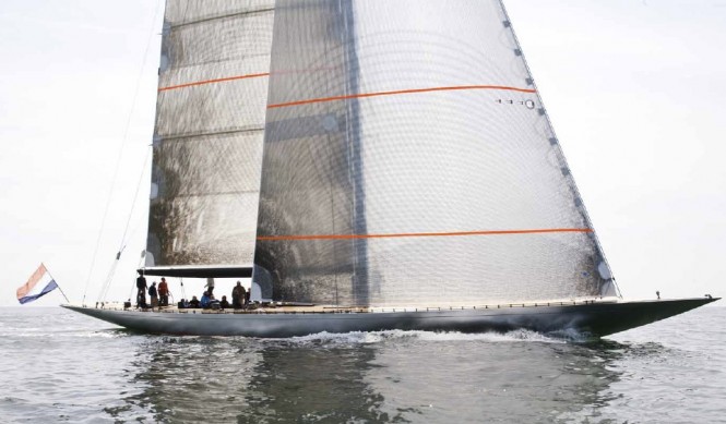 Hoek 115 F-Class Classic Yacht FIREFLY - Image courtesy of Hoek Design