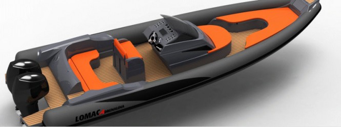 Lomac Adrenalina 9.5 yacht tender