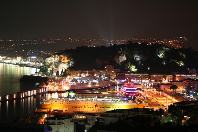 Lurssen superyacht Topaz in Nice - Photo Ian Bugby