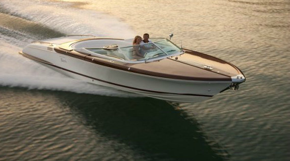 Luxury Aquariva yacht by Gucci