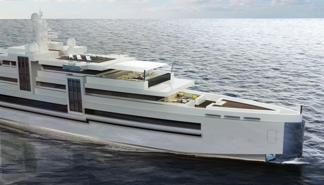 Luxury Motor Yacht CUBE by Newcruise - Image courtesy of Newcruise