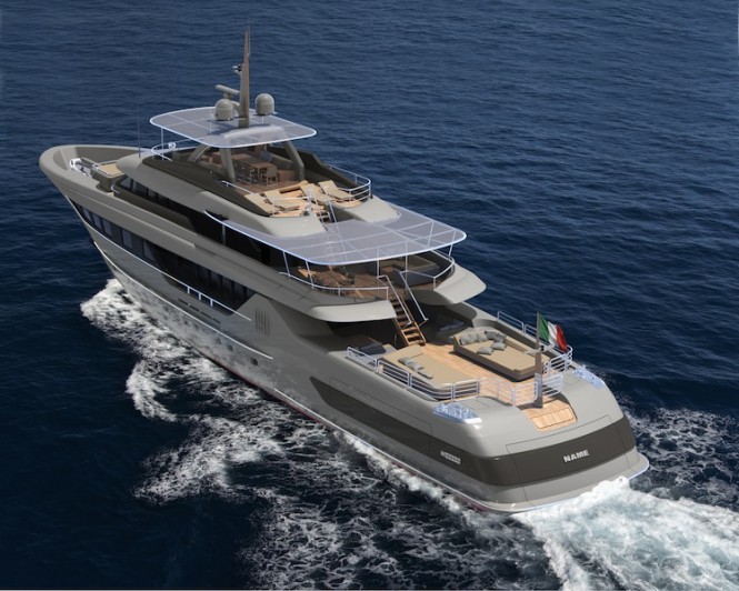 Mondo Marine motor yacht BLADE - European Version