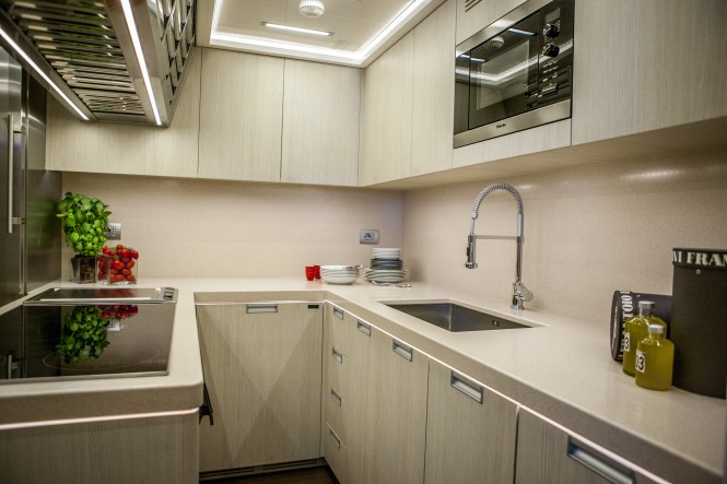 Mondo Marine motor yacht OKKO - Galley