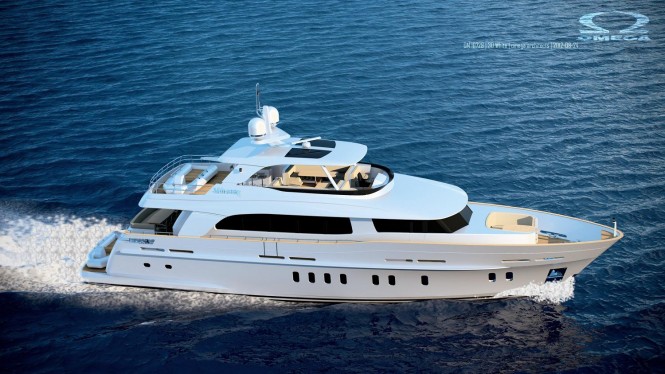 The first Mulder 95 Voyager superyacht