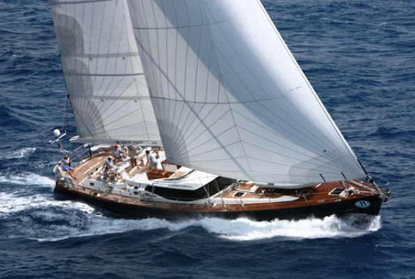 Oyster 82 luxury charter yacht RAVENOUS