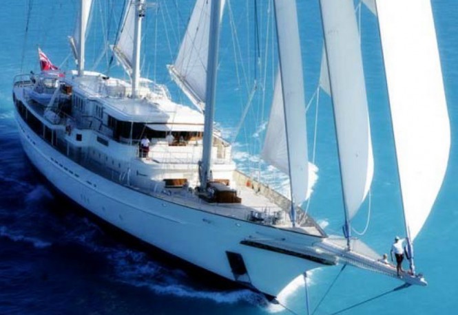 Royal Huisman 90m megayacht Athena - Photo credit Royal Huisman