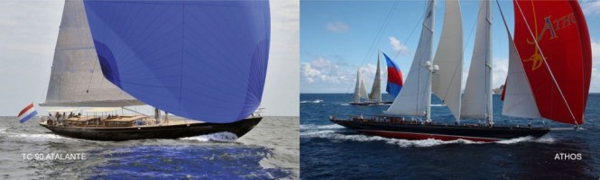 Sailing yacht Atlante and Athos by Hoek Design