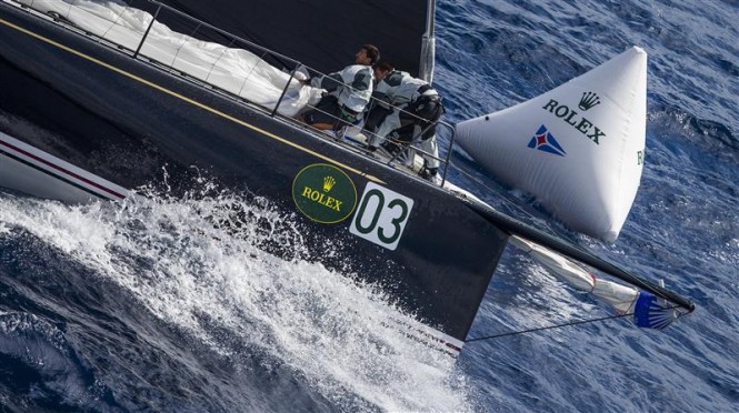 Sailing yacht Bella Mente Photo credit RolexCarlo Borlenghi