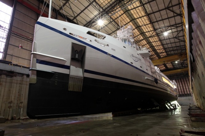 Sea Axe Garcon in dock