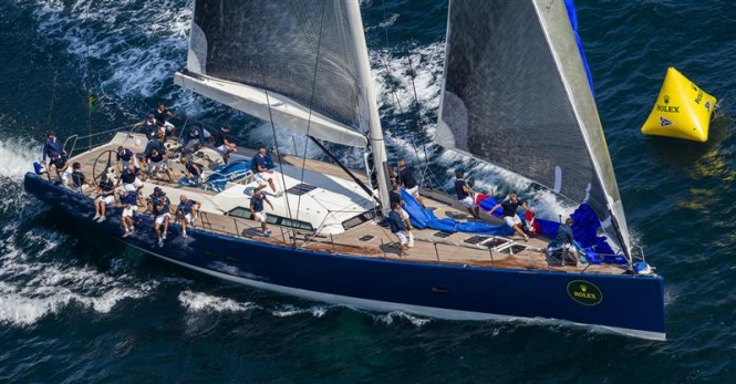 Sir Lindsay Owen-Jones' MAGIC CARPET (GBR), winner of the Wally class - Photo Carlo Borlenghi
