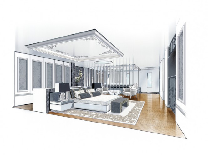 Strato superyacht - Owners Cabin