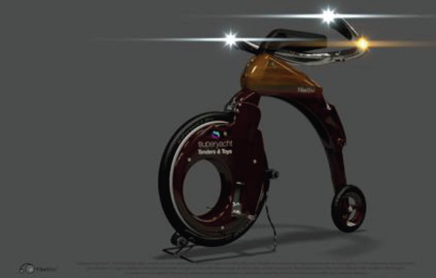 The new yacht toy YIKE BIKE by Superyacht Tenders and Toys