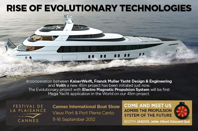 The newest Kaiser-45 superyacht