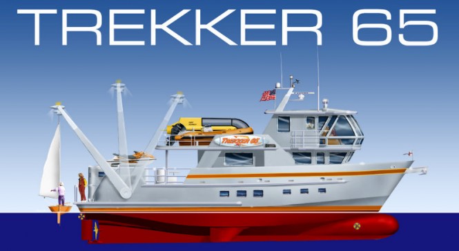 Trekker 65 yacht by Trekker Yachts