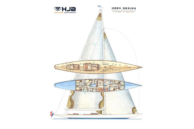 43m J-Class sailing yacht J8