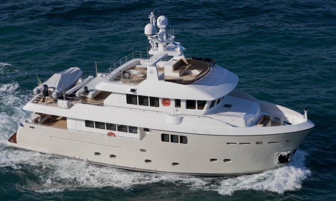 Darwin Class 86' superyacht Percheron by CdM Yachts - Photo by Maurizio Paradisi