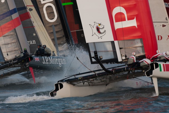J.P. Morgan BAR and Luna Rossa Piranha