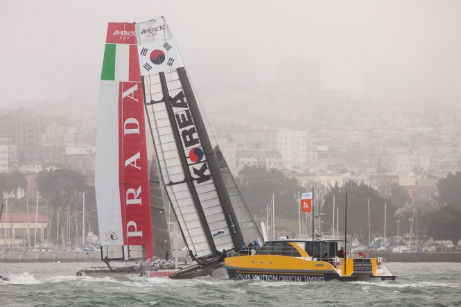 Luna Rossa and Team Korea