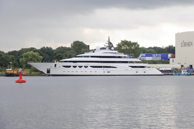 Lurssen Luxury Yacht QUATTROELLE (Project Bellissimo)
