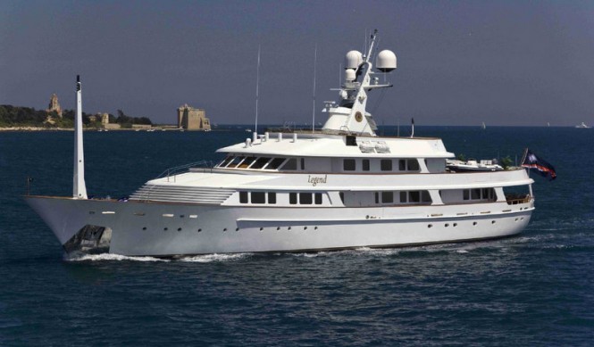 Luxury charter yacht Legend (ex Jamaica Bay)