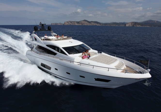 Luxury motor yacht Manhattan 73 by Sunseeker Yachts