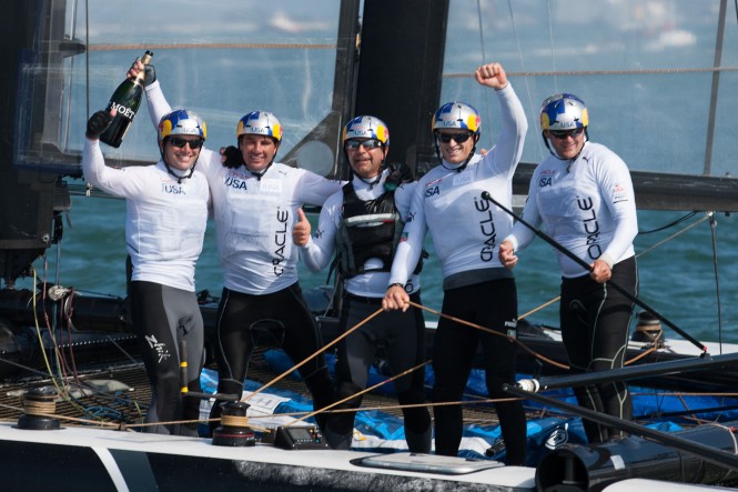 ORACLE TEAM USA SPITHILL Winner of the ACWS San Francisco