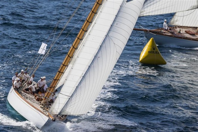 The Lady Anne yacht - Photo by Rolex/Carlo Borlenghi