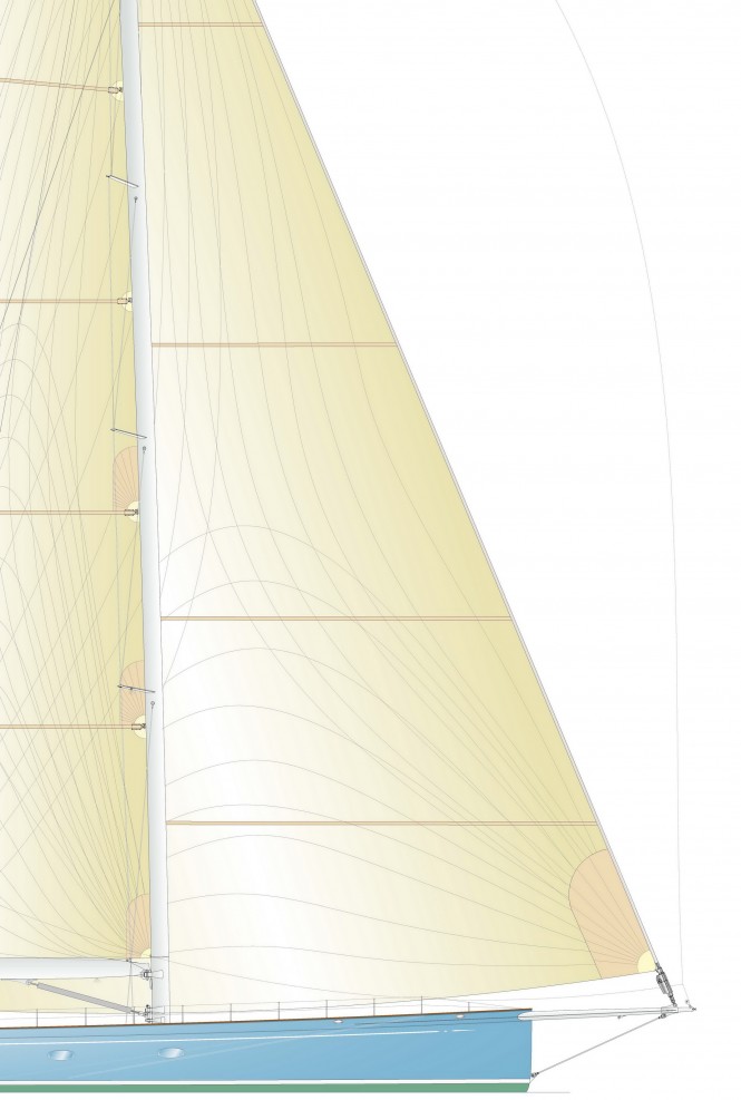46m Royal Huisman superyacht Project 392 to boast Stratis sails supplied by Doyle Sails
