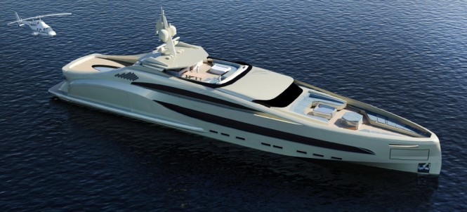 65m megayacht SEA BULL concept by NEDSHIP featuring C-Explorer 3