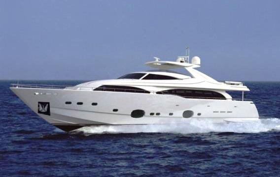 A sistership to Niu Ling superyacht - Ferretti Custom Line 112 yacht South China Sea Welkin (ex Next) - Photo Credit Custom Line