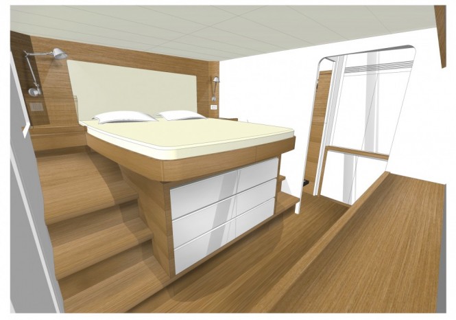 Catamaran yacht Gunboat 78 - Cabin