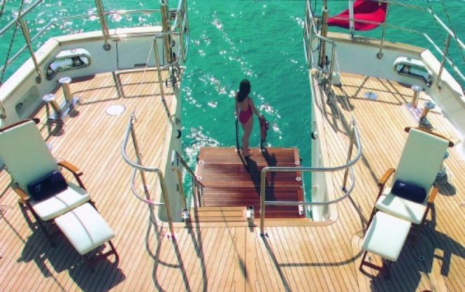 Charter Yacht Felicita West - Swimming Platform
