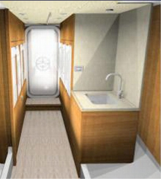 Expedition yacht D85 - Laundry