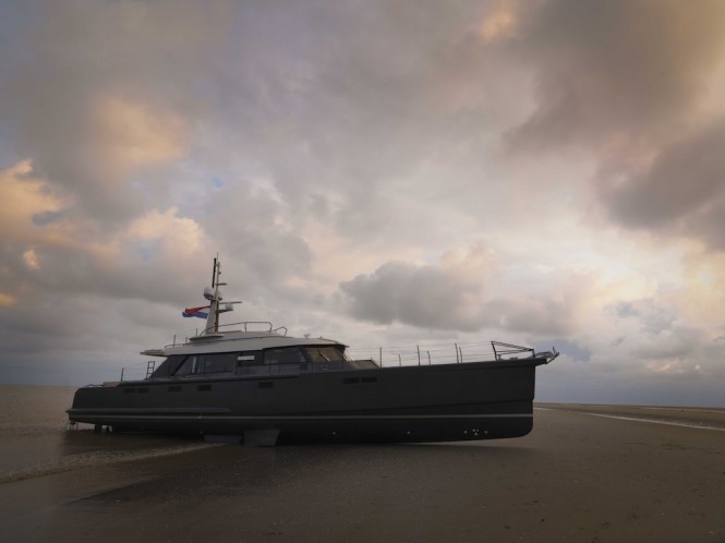 Luxury motor yacht NED 70 by Ned Yacht designed by Vripack