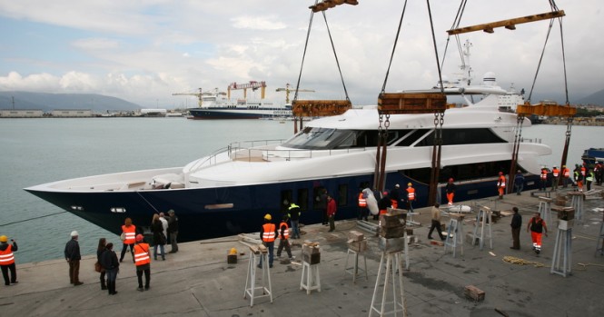 One of the Admiral Tecnomar Group's latest launches - Nadara 45 charter yacht OURANOS