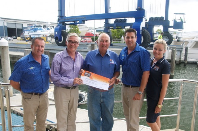 Peter Board from  Sailability Gold Coast will use funds towards a new sailing dinghy life jackets and equipment