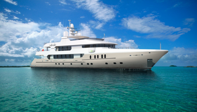 Project C-2014 yacht - a 160´ Custom Series Motor Yacht by Christensen Shipyards