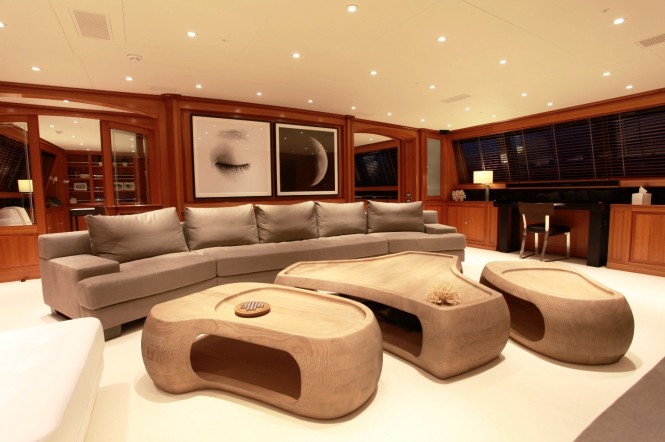 SILENCIO superyacht -  Main Salon