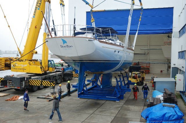 Sailing yacht Boo Too at Holland Jachtbouw