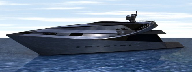 Superyacht MANTA concept designed by Scott Henderson