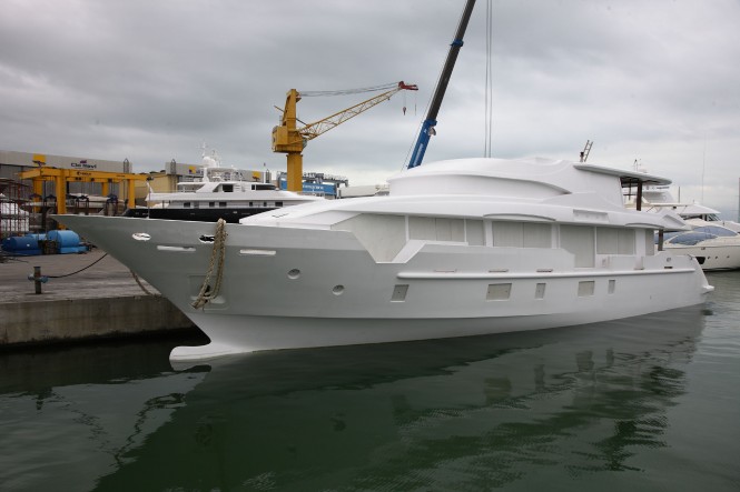 Tradition Supreme 108 superyacht Hull BK001