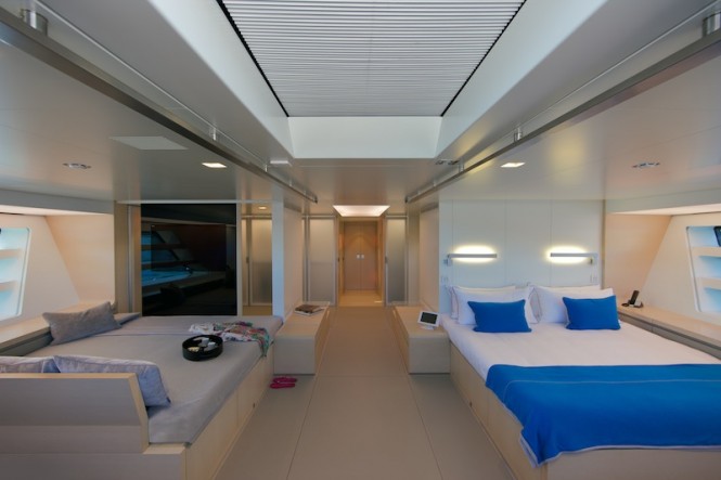 Wally50m Better Place - Owner's suite - Photo Toni Meneguzzo