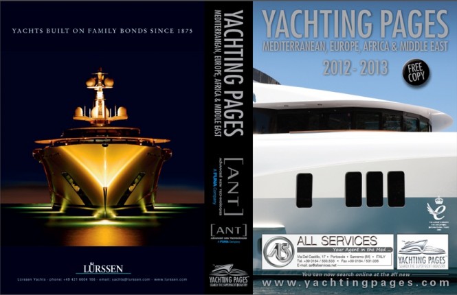 Yachting Pages - front and back cover