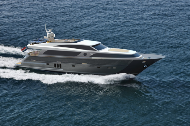 26m Continental III yacht - Image courtesy of Wim van der Valk
