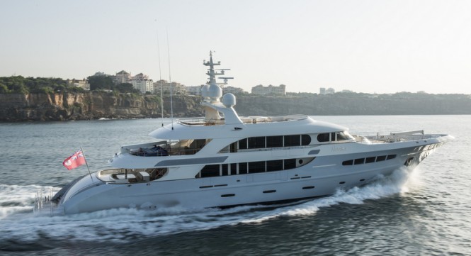 49m Acico superyacht Nassima featuring electrical systems by Piet Brouwer