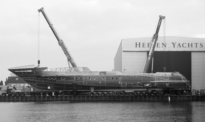 50m superyacht Project Azuro by Heesen Yachts