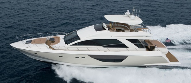 All new Alpha 76 Flybridge yacht Hull 5033 by Cheoy Lee