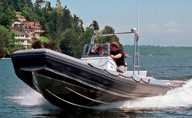 ER25 series superyacht tender designed by Ivan Erdevicki