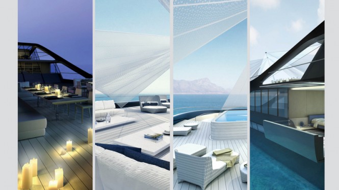 Jolly Roger superyacht concept - Exterior
