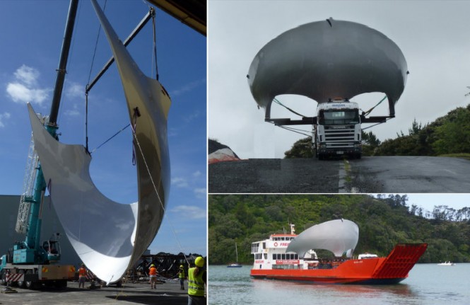 Latest composite creation by Yachting Developments